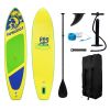Free Shipping Dropshipping  CA WAREHOUSE SUP Stand Up Paddle Board FW28D 350*87*15cm Inflatable Paddleboard  Surfboard with ISUP Sup Board Surf Board
