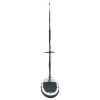Inflatable Stand Up Paddleboard with Sail Set Black and White
