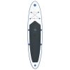 Inflatable Stand Up Paddleboard with Sail Set Blue and White