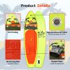 Free Shipping Dropshipping  SUPFW27B CA WAREHOUSE SUP Stand Up Paddle Board  335*84*15cm Inflatable Paddleboard  Surfboard with ISUP Sup Board Surf Bo