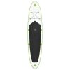 Inflatable Stand Up Paddleboard with Sail Set Green and White