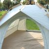 All-season tent, portable folding fully automatic camping tent, two-person/four-person camping tent, waterproof material, windproof, essential for cam