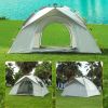All-season tent, portable folding fully automatic camping tent, two-person/four-person camping tent, waterproof material, windproof, essential for cam